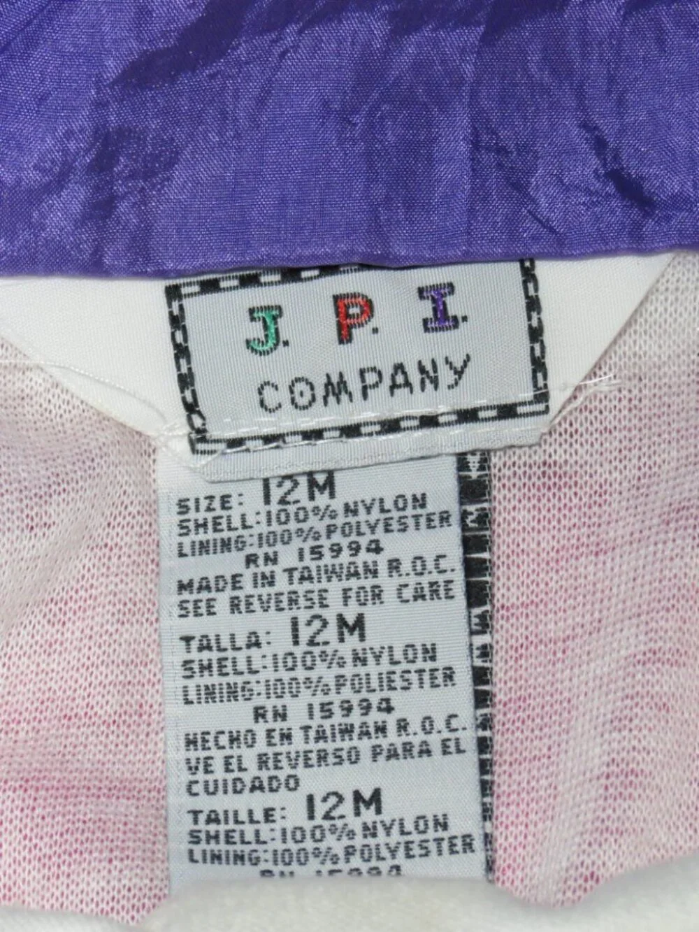 JPI Company Girls Size 12M Tracksuit Jogger & 955 Kids Size 12M Turtleneck NWT